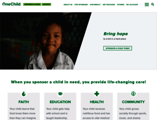 onechildmatters.org screenshot