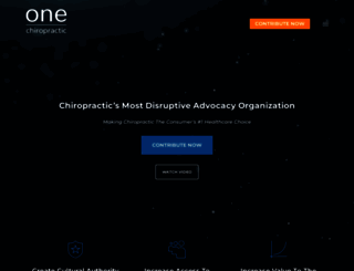 onechiropractic.org screenshot