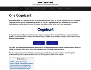 onecognizant.net screenshot