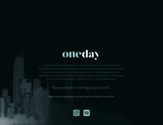 oneday.com.au screenshot