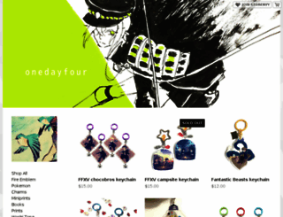 onedayfour.storenvy.com screenshot