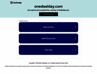 onedealday.com screenshot