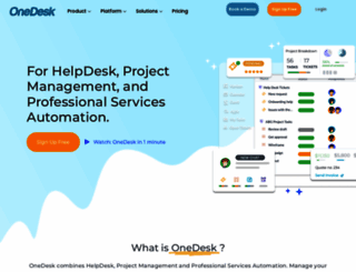 onedesk.com screenshot