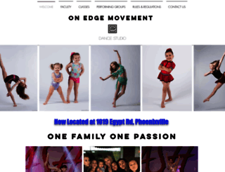 onedgemovementdance.com screenshot
