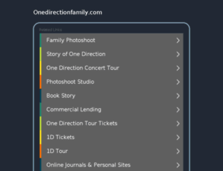 onedirectionfamily.com screenshot