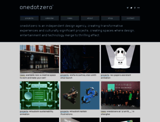 onedotzero.com screenshot