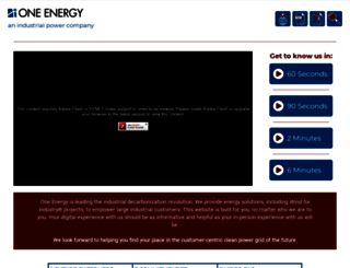 oneenergywind.com screenshot