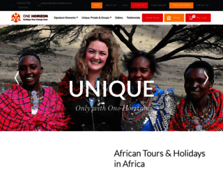 onehorizonafrica.com screenshot