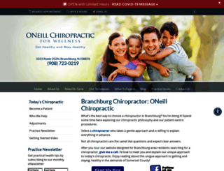 oneillchiropracticforwellness.com screenshot