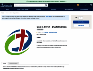 oneinchrist.org screenshot