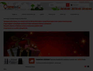 oneled.pl screenshot