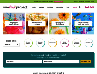 onelittleproject.com screenshot