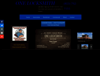 onelocksmithsc.com screenshot