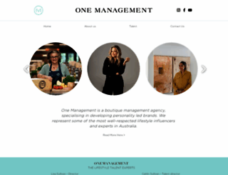 onemanagement.com.au screenshot