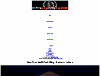 onemanwolfpack.de screenshot