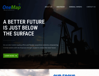 onemap.com screenshot