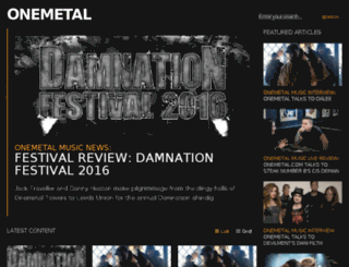 onemetal.com screenshot