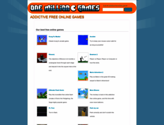 onemilliongames.com screenshot