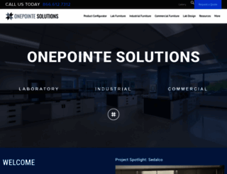 onepointesolutions.com screenshot