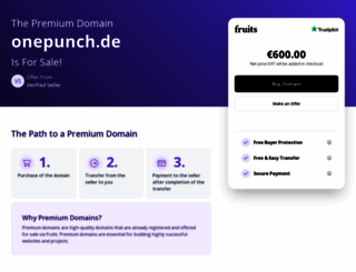onepunch.de screenshot