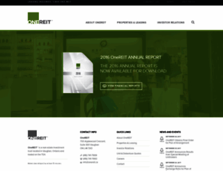 onereit.ca screenshot