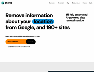 onerep.com screenshot
