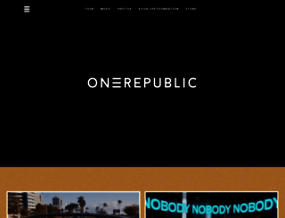 onerepublic.com screenshot