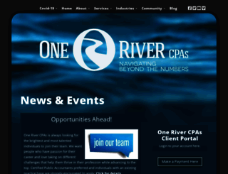 onerivercpas.com screenshot