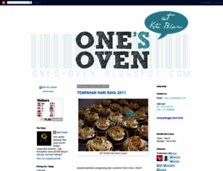 ones-oven.blogspot.com screenshot