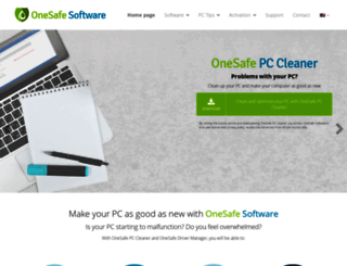 onesafesoftware.com screenshot