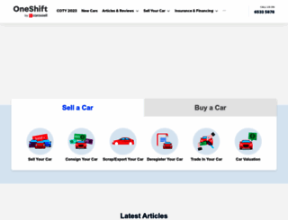 oneshift.com screenshot