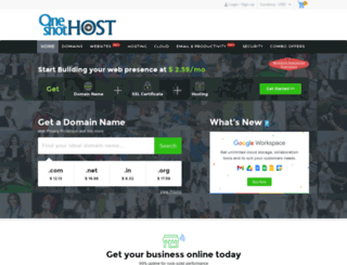 oneshothost.com screenshot