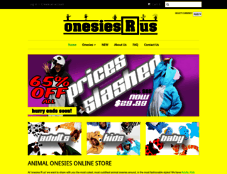 onesiesrus.myshopify.com screenshot