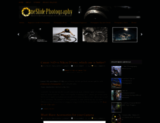 oneslidephotography.com screenshot