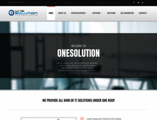 onesolution.co.in screenshot