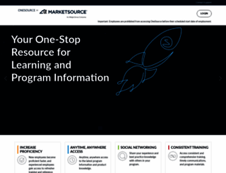 onesourceuniversity.com screenshot