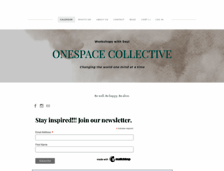 onespacecollective.com.au screenshot