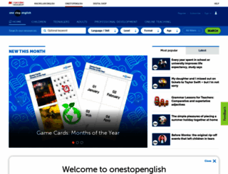 onestopenglish.com screenshot