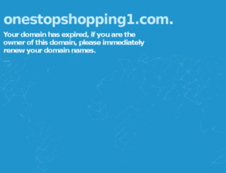 onestopshopping1.com screenshot