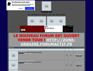 onestyle.forumactif.fr screenshot