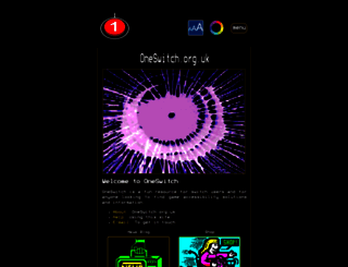 oneswitch.org.uk screenshot