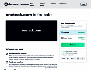 oneteck.com screenshot