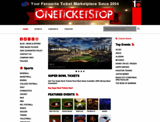 oneticketstop.com screenshot