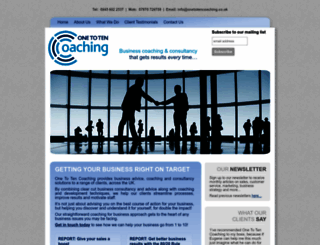 onetotencoaching.co.uk screenshot