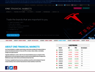 onetradingacademy.com screenshot