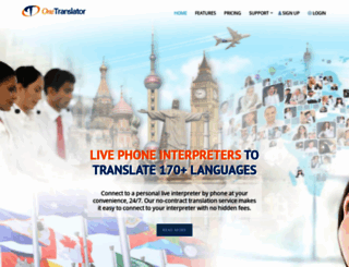 onetranslator.com screenshot