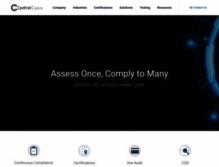 oneview-qa.controlcase.com screenshot