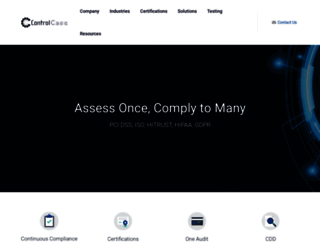 oneview1-aws.controlcase.com screenshot
