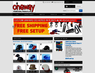 onewaypromo.com screenshot