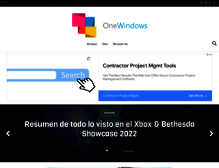 onewindows.es screenshot